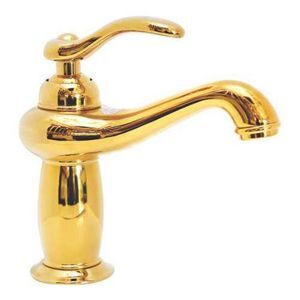 Vòi lavabo nóng lạnh mạ vàng Everest MV22