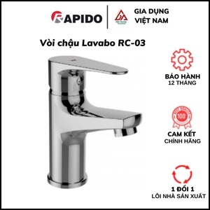 Vòi lavabo nóng lạnh Rapido RC-03