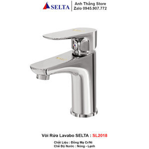 Vòi lavabo nóng lạnh Selta SL-2018