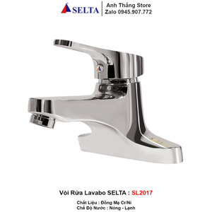 Vòi lavabo nóng lạnh Selta SL-2017