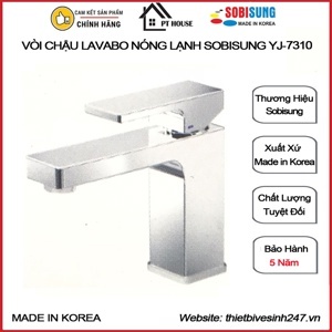 Vòi lavabo nóng lạnh Sobisung YJ-7310