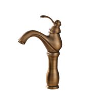 VÒI LAVABO THÂN CAO BẰNG ĐỒNG GCA09