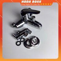 Vòi Lavabo, Vòi rửa mặt nóng lạnh cắm chậu lavabo- Vòi rửa tay nóng lạnh 2 chân giá sỉ