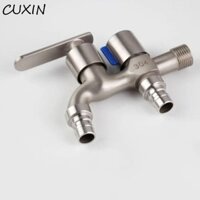 Vòi máy giặt CUXIN, Vòi thoát nước một thành một thiết kế hai đầu, Chậu lau nhà vệ sinh dày đa chức năng chống ăn mòn đa năng