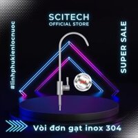 Vòi máy lọc nước - Vòi đơn hoặc vòi đôi, vòi tay gạt hoặc vòi tay vặn inox cao cấp dùng trong máy lọc nước - Hàng chính hãng - Vòi đơn gạt - Inox 304
