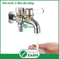 Vòi nước 2 đầu đa năng khoá đứng