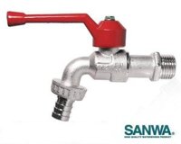 Vòi nước bi đầu dài  CKT 20 ( 3/4" ) Sanwa