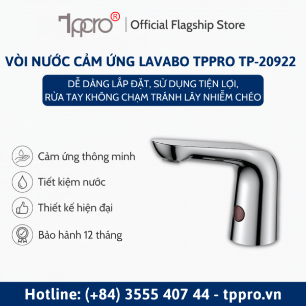 Vòi nước cảm ứng Tppro TP-20922