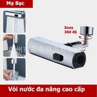 Vòi nước đa năng xoay 360 độ,Vòi nước rửa bát chất lượng cao cấp tặng kèm băng dán, Vòi nước inox không gỉ, vòi rửa bát
