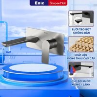 Vòi nước gắn tường Enic HB chất liệu đồng thau cao cấp, lưới tạo bọt không văng bắn, van điều khiển nóng lạnh dễ sử dụng