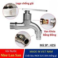 VÒI NƯỚC INOX SUS 304