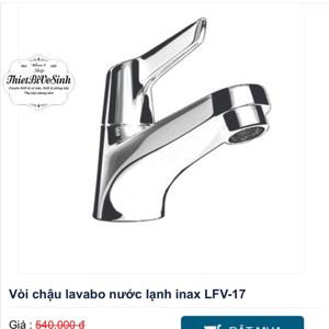 Vòi nước lạnh Inax LFV-17