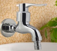 Vòi nước lạnh inox không rỉ gắn tường, vòi nước giá rẻ