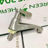 VÒI NƯỚC LAVABO LẠNH INOX SUS 304