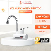 Vòi nước nóng siêu tốc,Vòi nước nóng,vòi nước nóng trực tiếp có rơ le chống giật,vòi nóng lạnh hàng chuẩn taiwan