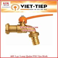 Vòi nước phi 21 tay gạt Nhôm Việt Tiệp 1021015