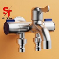 Vòi Nước Tiện Lợi 3 Đầu Ra Riêng Biệt Chất Liệu Cao Cấp, Giúp Cấp Nước Sử Dụng Nhiều Tác Vụ