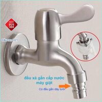 Vòi nước-Vòi hồ tay gạt-Vòi máy giặt SUS304 cao cấp hàng chuẩngiá sỉ