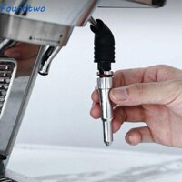 Vòi phun hơi nước FOUNDTWO, Vòi phun máy pha cà phê có thể giặt bằng thép không gỉ, Ống bên trong tạo bọt sữa bền màu bạc cho Delonghi Dedica EC680 / EC685, ECP3420, EC9335, ECO310