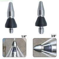 Vòi phun làm sạch 1 / 4 '' Ống thoát nước bị chặn Chiều dài Bộ phận 79mm Kích thước máy rửa áp lực