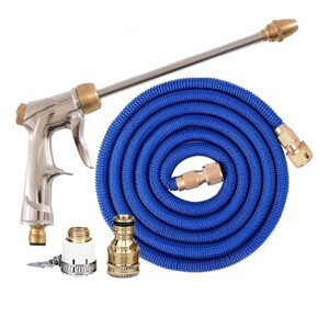 Vòi phun nước rửa xe tưới cây tăng áp thông minh giãn nở khi sử dụng 701-2709