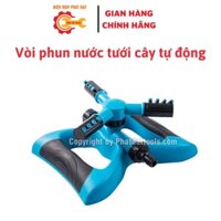 Vòi Phun Nước Tưới Cây Tự Động 3 Cánh (Đế Cánh Bướm)-Có thể kết nối thêm đầu phun tiện lợi