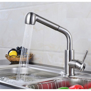 Vòi rửa bát Bancoot nóng lạnh rút dây BCR03