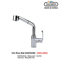 Vòi rửa bát Daeshin DSS-2022 chính hãng , đầu rút tiện dụng