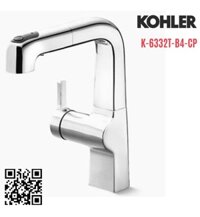 Vòi rửa bát đầu vòi kiểu dây rút Kohler Evoke K-6332T-B4-CP