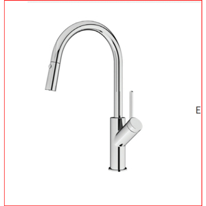 Vòi rửa bát dây rút Eurogold EUF333CR