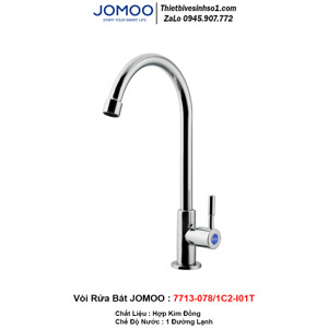 Vòi rửa bát lạnh gắn chậu Jomoo 7713-078
