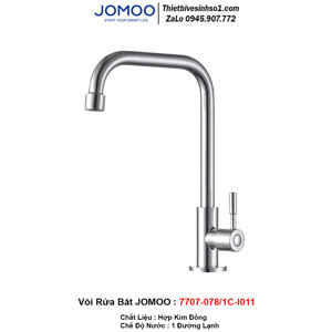 Vòi rửa bát lạnh Jomoo 7707-078