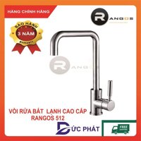 Vòi rửa bát nóng lạnh cao cấp,voi rửa bát cắm chậu Rangos RG-512