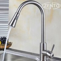 Vòi rửa bát nóng lạnh inox 304 Zento SUS5574 (dây rút)