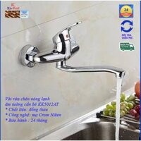 Vòi rửa bát nóng lạnh KK 5012AT Vòi rửa chén nóng lạnh Vòi nước bồn rửa chén Âm tường