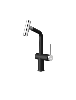 Vòi rửa bát nóng lạnh Konox Volta Black