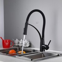 Vòi rửa bát nóng lạnh Lukas Jet Black