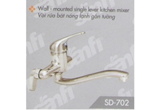 Vòi rửa bát nóng lạnh Sanfi SD702