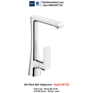 Vòi rửa bát nóng lạnh SanFi SF743