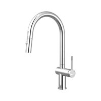Vòi rửa bát thân mềm 3 đường nước Konox Combi Chrome