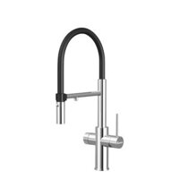 Vòi rửa bát thân mềm 3 đường nước Konox Combi Chrome