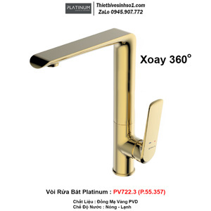 Vòi rửa bát Viglacera Platinum P.55.357