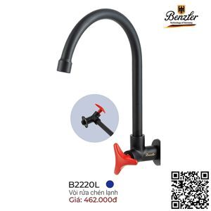 Vòi rửa chén âm tường Benzler B2220L