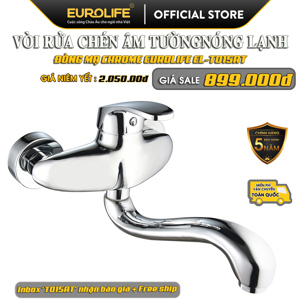 Vòi rửa chén âm tường Eurolife EL-T015AT