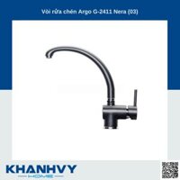 Vòi rửa chén Argo G-2411 Nera (03)