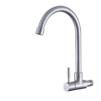 Vòi rửa chén - bát lạnh gắn tường Inox 304 Yamato