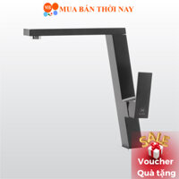 Vòi rửa chén bát nóng lạnh Malloca K131GR , vòi bếp 2 nguồn nước, Màu xám sơn giả đá, Cam kết chính hãng