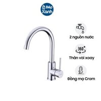 Vòi Rửa Chén Hafele HT21-CH1F220C 577.55.240 - Bộ chia nước Sedal - Thân Vòi Xoay 360 Độ - Hàng Chính Hãng