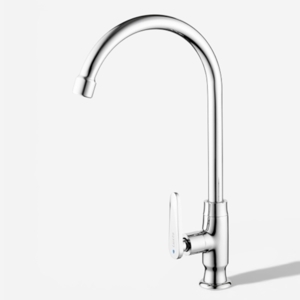 Vòi rửa chén lạnh cần cong tay gạt Luxta L3101T3