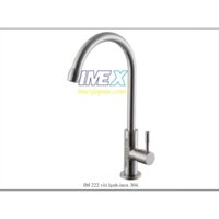 Vòi rửa chén lạnh inox 304 - Vòi lạnh IM 222